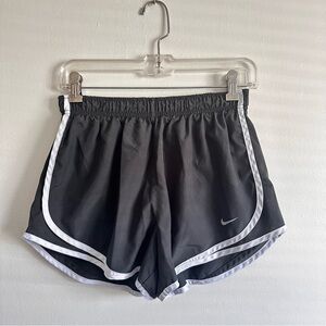 Nike Women's Black and white Athletic Shorts
